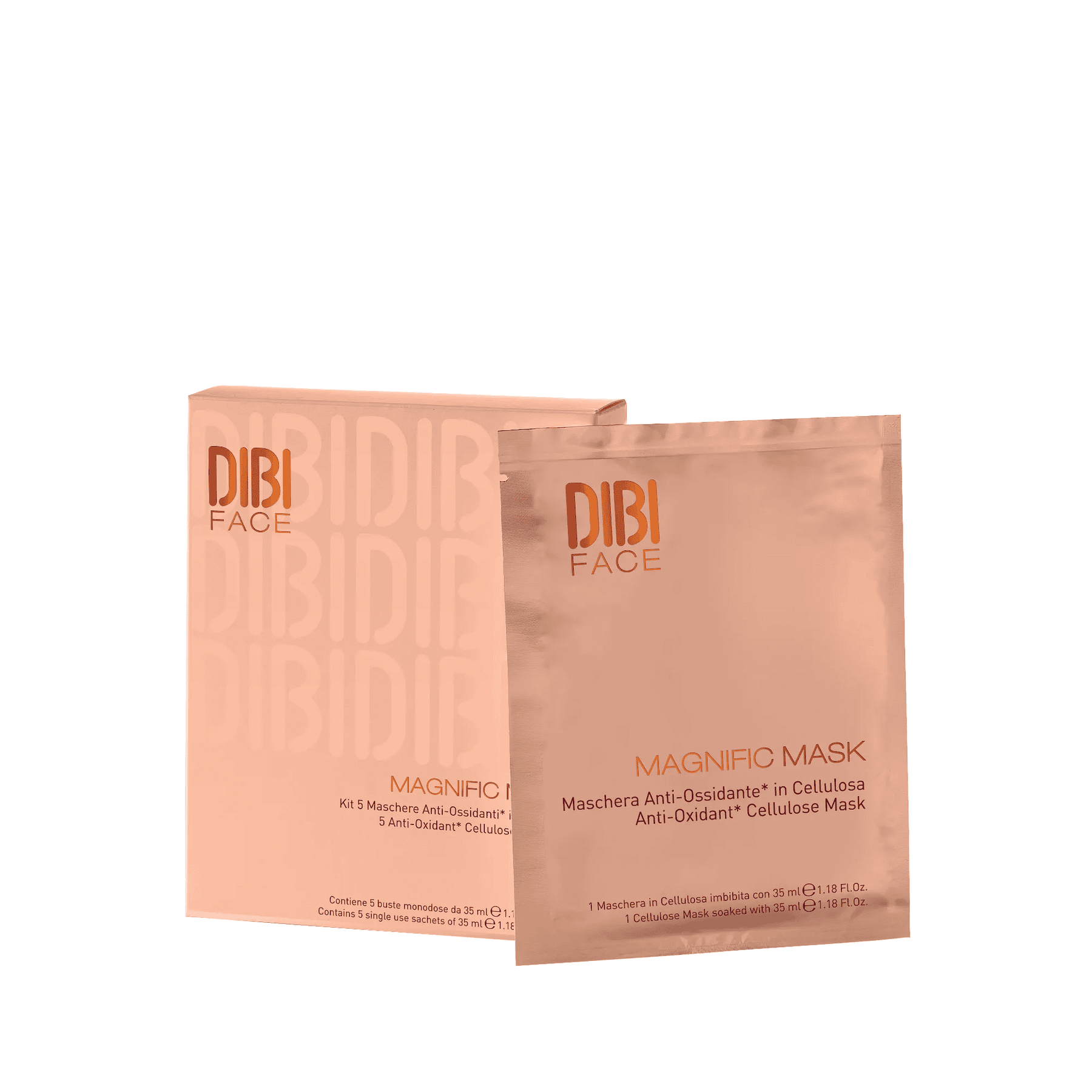 DIBI Milano 院線版 Magnific Mask Anti-Oxidant Cellulose Mask 煥能肌活面膜 5 pcs