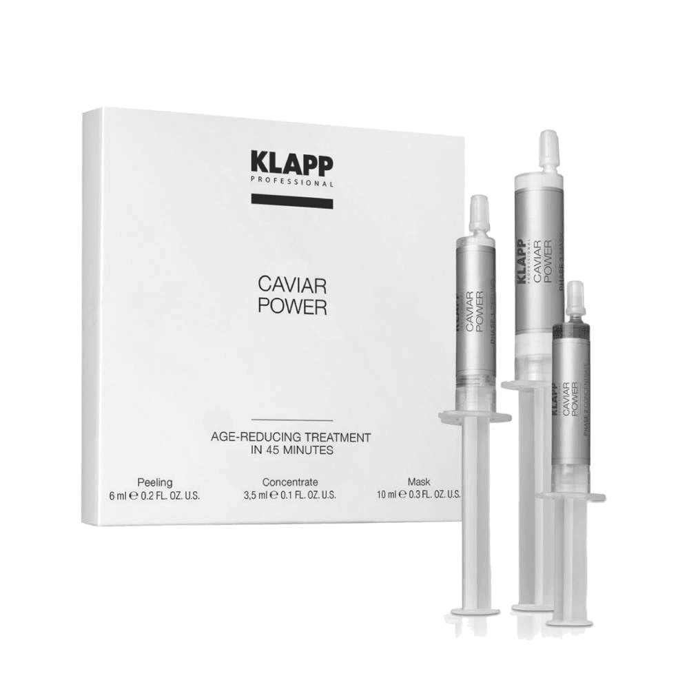 【嫩膚抗氧化爆品】KLAPP Caviar Power Treatment Kit 深海魚子套裝